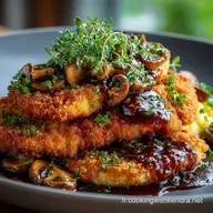 J&auml;gerschnitzel Classique Escalope tendre et sauce foresti&egrave;re onctueuse