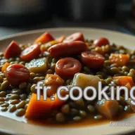 Lentilles Saucisses Savoureuses &agrave; la Fran&ccedil;aise : Un Plat R&eacute;confortant Facile