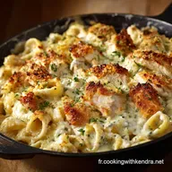 Macaroni au poulet Ranch et fromage La recette cr&eacute;meuse facile