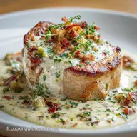 M&eacute;daillons de dinde &agrave; la cr&egrave;me de poireaux la recette bistro r&eacute;confortante