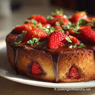 G&acirc;teau Moelleux Fraise Chocolat La Recette Marbr&eacute;e de Printemps