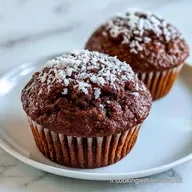 Muffins Coco Chocolat au Lait de Coco