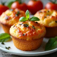 Muffins la tomate mozzarella Ma recette soleil facile