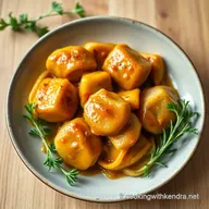 Nouilles Saut&eacute;es Poulet Caram&eacute;lis&eacute; Souper FrancoAsiatique Facile