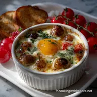 Recette D Oeufs De Caille En Cocotte Au Comt&eacute;