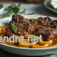 Onglet de Boeuf &agrave; l'&Eacute;chalote: Un Classique Bistro Facile!