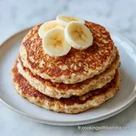 Pancakes L&eacute;gers Banane Davoine en 35 Min