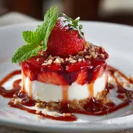 Parfait &agrave; la fraise givr&eacute; l&eacute;l&eacute;gance dun dessert d&eacute;t&eacute;