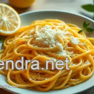 Pasta au Citron - Une Recette Italienne L&eacute;g&egrave;re et Savoureuse