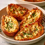 Patate Douce Fromage Frais au Four