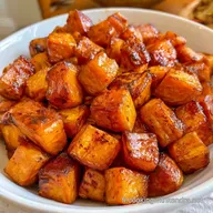 Patates Douces R&ocirc;ties &agrave; la F&eacute;cule de Ma&iuml;s