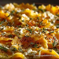 P&acirc;tes &agrave; la sauce citrouille et feta Recette cr&eacute;meuse et r&eacute;confortante dautomne