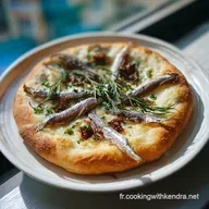 Pizza Aux Anchois Recette Facile pour 4 Portions