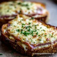 Croque Monsieur Pizza : Recette fa&ccedil;on bistro, cr&eacute;meuse et facile