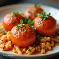 Poivrons Farcis Rapides au Riz Rouge Recette Express et Savoureuse