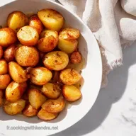 Pommes de Terre au Four La Cuisson Sol Rustique de GrandM&egrave;re