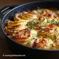 Pommes de Terre Farcies &agrave; la Viande et Gratin&eacute;es au Comt&eacute; Recette Facile