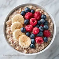 Porridge d'Avoine aux Fruits en 15 Min