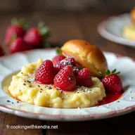 Pouding Ch&ocirc;meur aux Fraises Un D&eacute;lice Qu&eacute;b&eacute;cois Facile