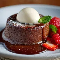 Pouding au chocolat cr&eacute;meux : Cr&egrave;me dessert onctueuse Grand Cru