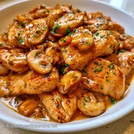 Poulet Aux Champignons en 35 Minutes