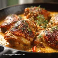 Poulet &agrave; la cr&egrave;me de paprika : Recette facile et r&eacute;confortante