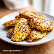 Poulet &agrave; la Moutarde au Four pour 4 Portions