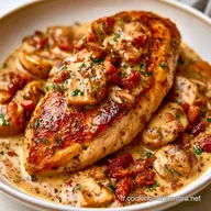 Poulet Moutarde Champignons en 35 Minutes