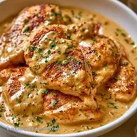 Poulet Moutarde Cr&egrave;me en 30 Minutes