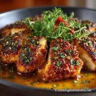 Poulet au S&eacute;same et Sauce Caramel Croustillant et Laqu&eacute; &agrave; la Perfection