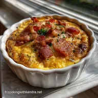 Quiche Sans Pte Aux Lardons : Cr&eacute;meuse et Rapide