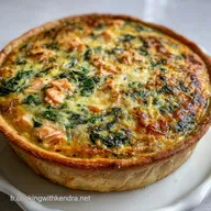 Quiche Saumon &Eacute;pinard : Recette Facile et Cr&eacute;meuse Maison