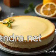 Cheesecake cr&eacute;meux au citron et &agrave; la vanille : une recette inratable
