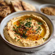 Recette Houmous Maison : Cr&egrave;me A&eacute;rienne et Onctueuse