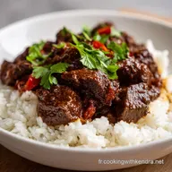 Recette Maf&eacute; Traditionnelle S&eacute;n&eacute;galaise pour 6 Portions