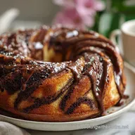 recette marbr&eacute; chocolat moelleux: Baked in 50 Minutes