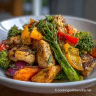 Recette de Plat Simple et Express: Poulet Citron Gingembre en 15 Minutes