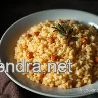 Risotto au Potimarron Cr&eacute;meux: Un Plat R&eacute;confortant pour l'Automne