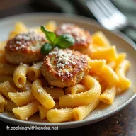 Ptes Rotini au Poulet Saucisse Notre Recette Familiale au Cheddar