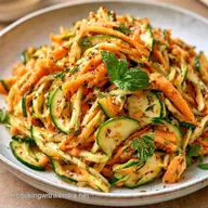 Salade De Courgettes R&acirc;p&eacute;es en 20 Min