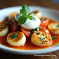 Salade de P&ecirc;ches Grill&eacute;es Burrata Ma Recette Estivale Facile