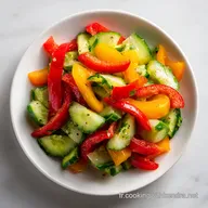 Salade Poivrons Concombres : Une Symphonie Estivale en 20 Minutes
