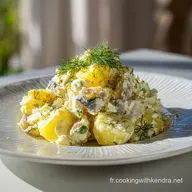 Salade Pomme Terre Hareng: Cuisson 20 Min pour 4