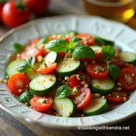 Salade D&eacute;licieuse pour D&eacute;gonfler Ma Recette Bien&Ecirc;tre