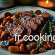 Recette de Saucisson &agrave; Cuire Cuisson: D&eacute;licieux au Vin Rouge
