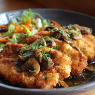 Schnitzel de ChouRave Croustillant Recette V&eacute;g&eacute;tarienne Facile et Low Carb