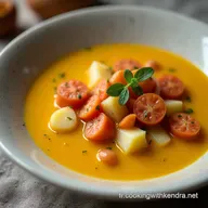 La Soupe de Pommes de Terre Copieuse aux Saucisses Votre Doudou dHiver