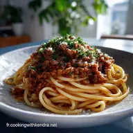 Recette de Spaghetti Crmeuse L'Ail et : Onctuosit&eacute; Velout&eacute;e