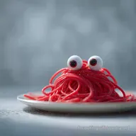 Spaghetti Ensanglant&eacute;s aux Yeux Globuleux pour 6 Personnes