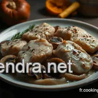 Supr&ecirc;me de Volaille: Un D&eacute;lice Cr&eacute;meux aux Champignons